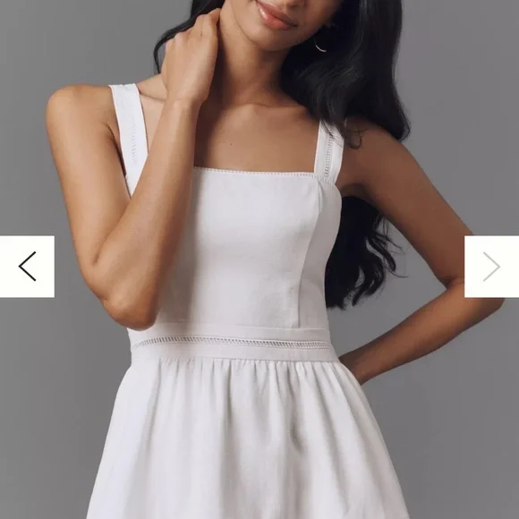 Reformation Everett Linen Dress - Picture 2 of 7